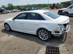 2019 Audi A4 Premium Plus White vin: WAUENAF48KN006168