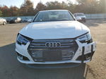 2019 Audi A4 Premium Plus White vin: WAUENAF48KN011662