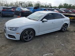 2017 Audi A4 Premium Plus White vin: WAUENAF49HN013073