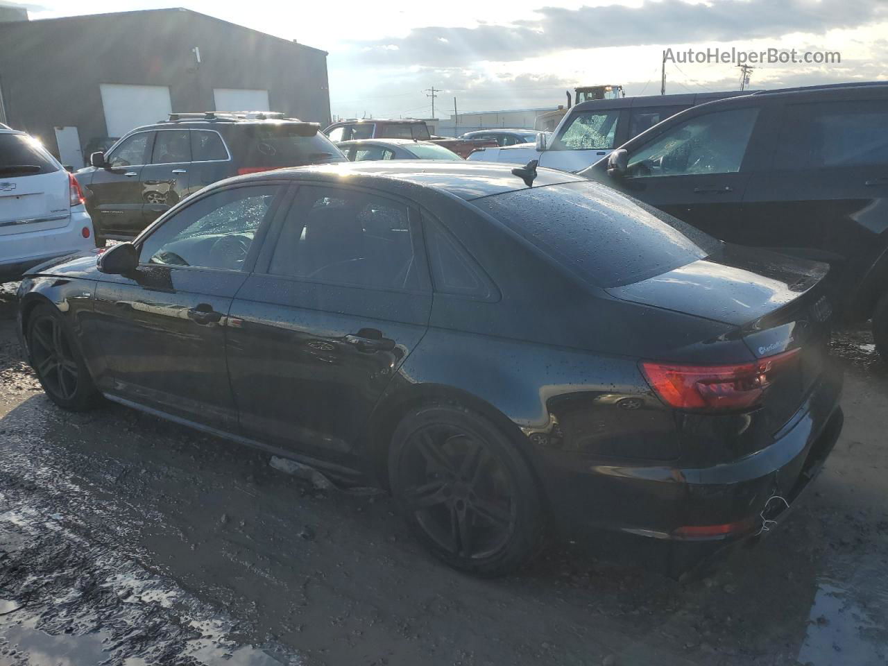 2017 Audi A4 Premium Plus Black vin: WAUENAF49HN019066