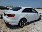 2017 Audi A4 Premium Plus White vin: WAUENAF49HN022940