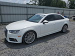 2017 Audi A4 Premium Plus White vin: WAUENAF49HN028897