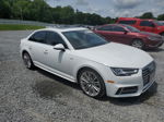 2017 Audi A4 Premium Plus White vin: WAUENAF49HN028897