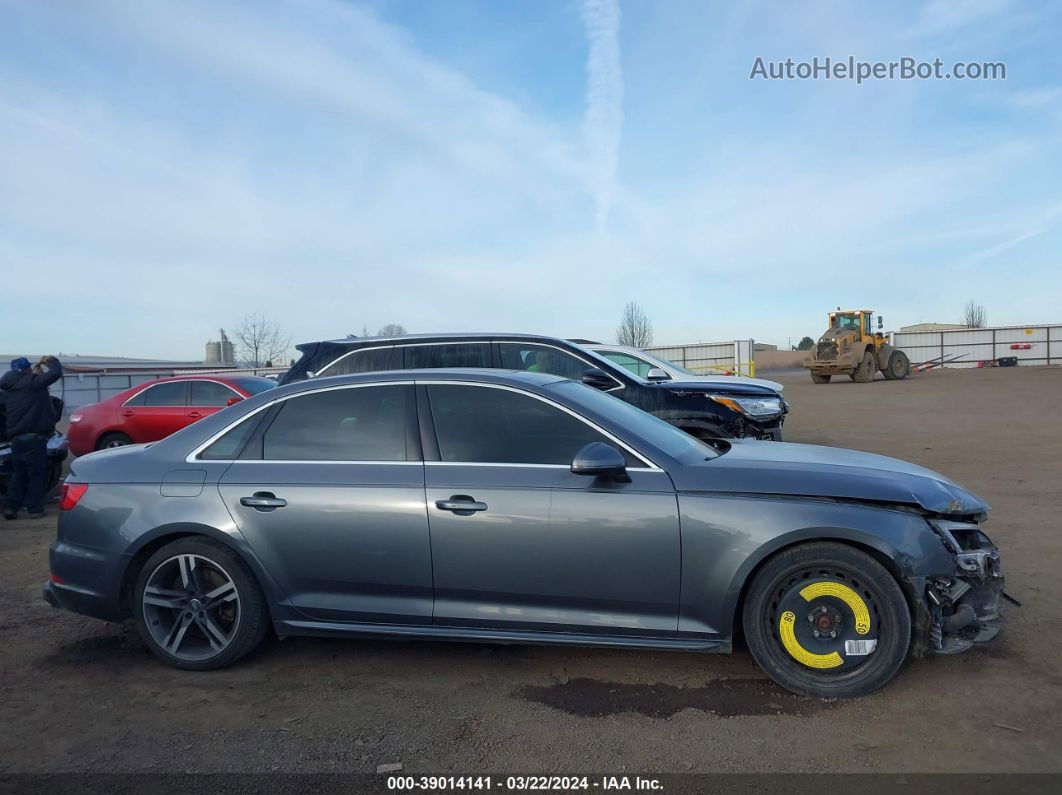 2017 Audi A4 2.0t Premium Gray vin: WAUENAF49HN029919