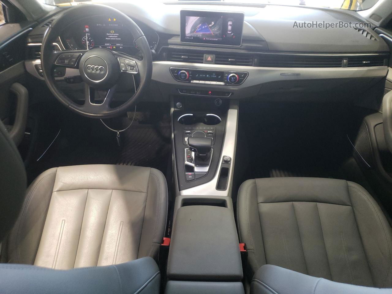 2017 Audi A4 Premium Plus Угольный vin: WAUENAF49HN035655