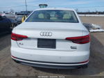 2017 Audi A4 2.0t Premium White vin: WAUENAF49HN067828