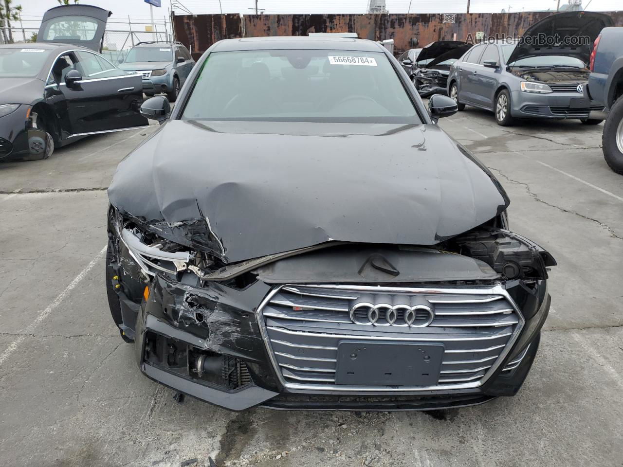 2018 Audi A4 Premium Plus Black vin: WAUENAF49JN000894