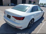 2018 Audi A4 2.0t Tech Premium/2.0t Premium White vin: WAUENAF49JN017775