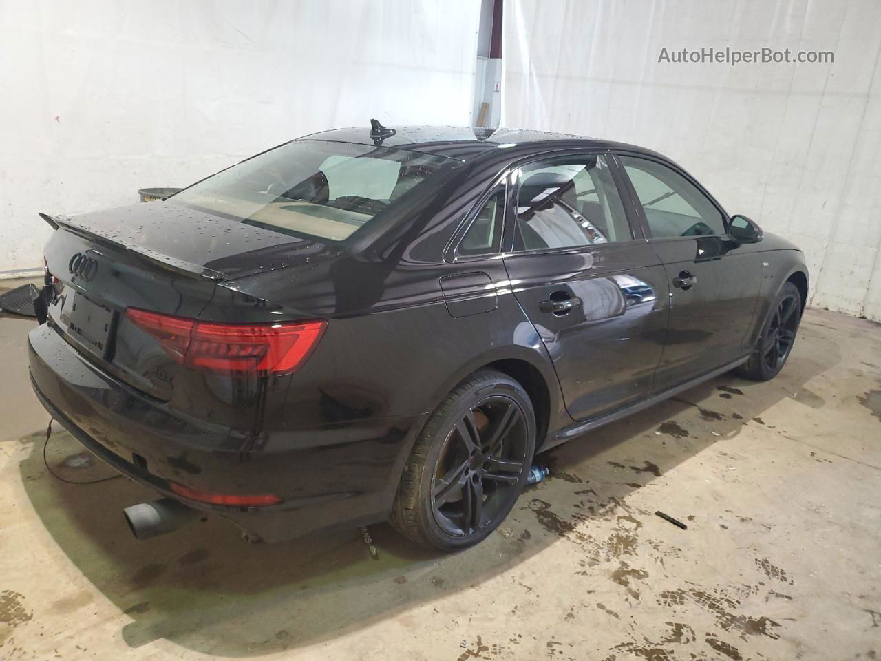 2017 Audi A4 Premium Plus Black vin: WAUENAF4XHN005077