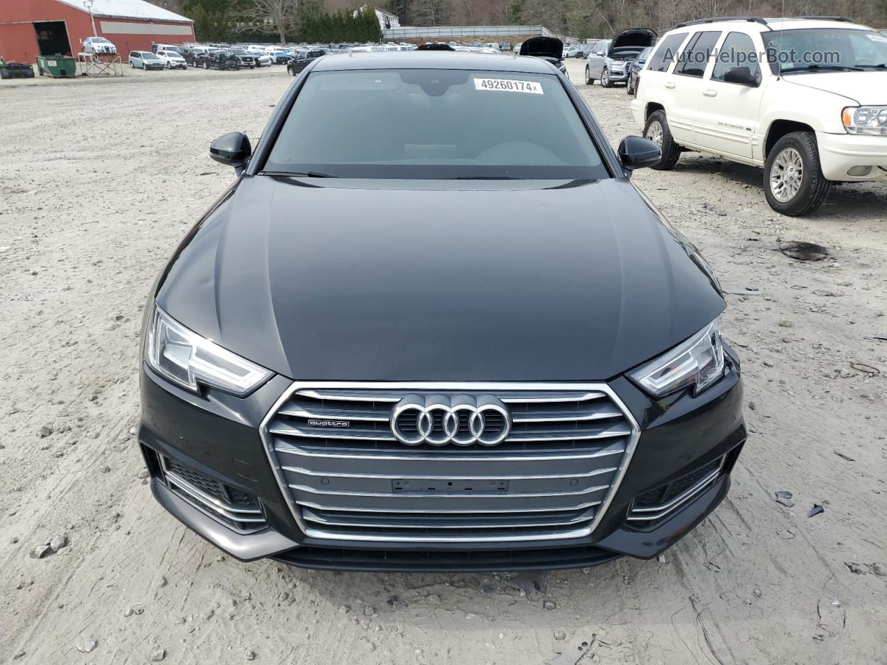 2017 Audi A4 Premium Plus Black vin: WAUENAF4XHN009212