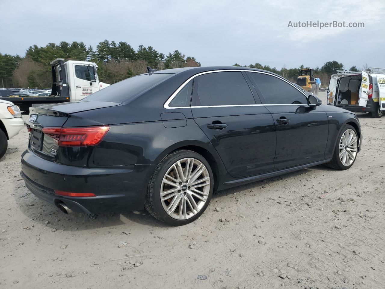 2017 Audi A4 Premium Plus Black vin: WAUENAF4XHN009212