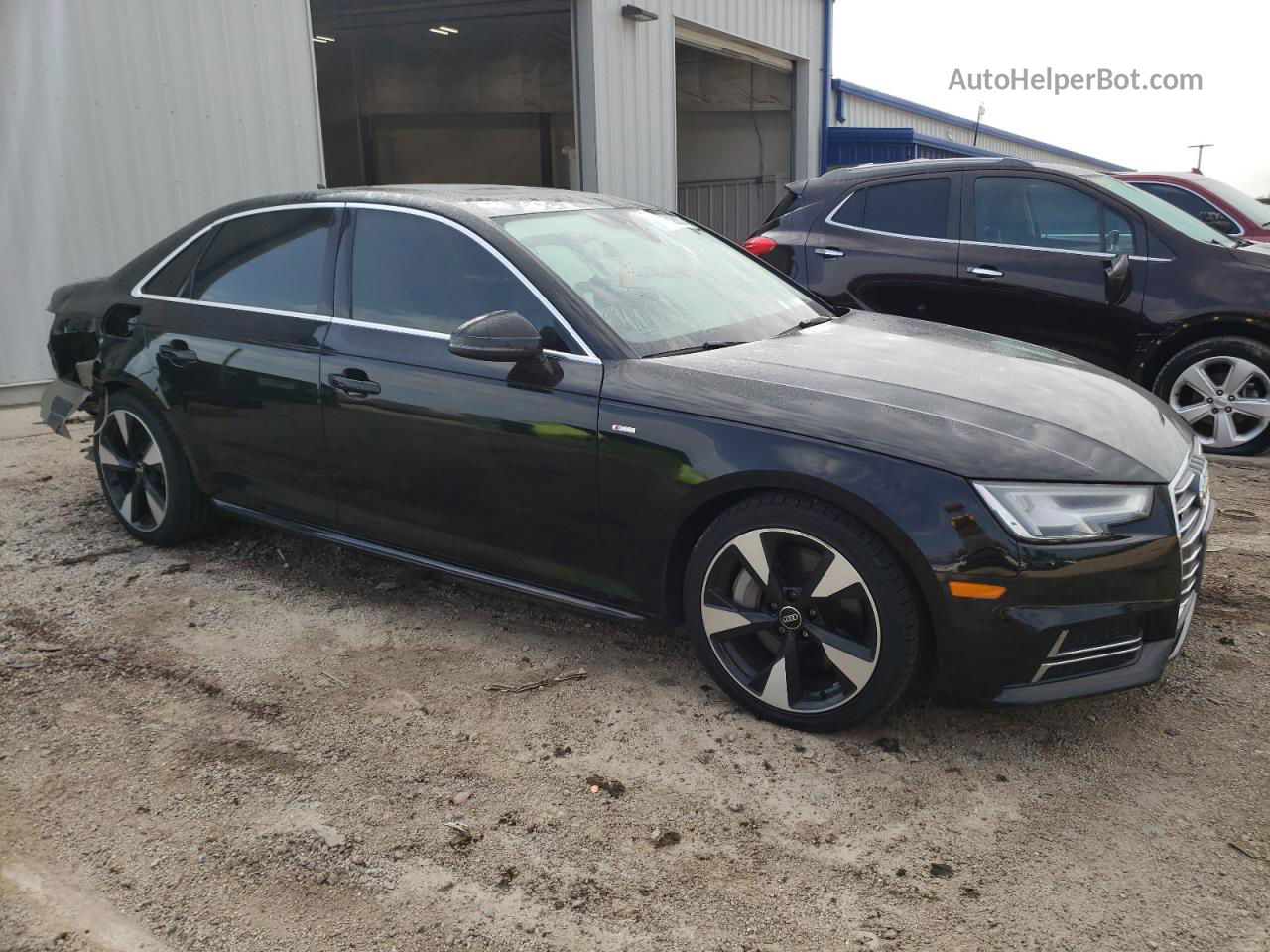 2017 Audi A4 Premium Plus Black vin: WAUENAF4XHN013146