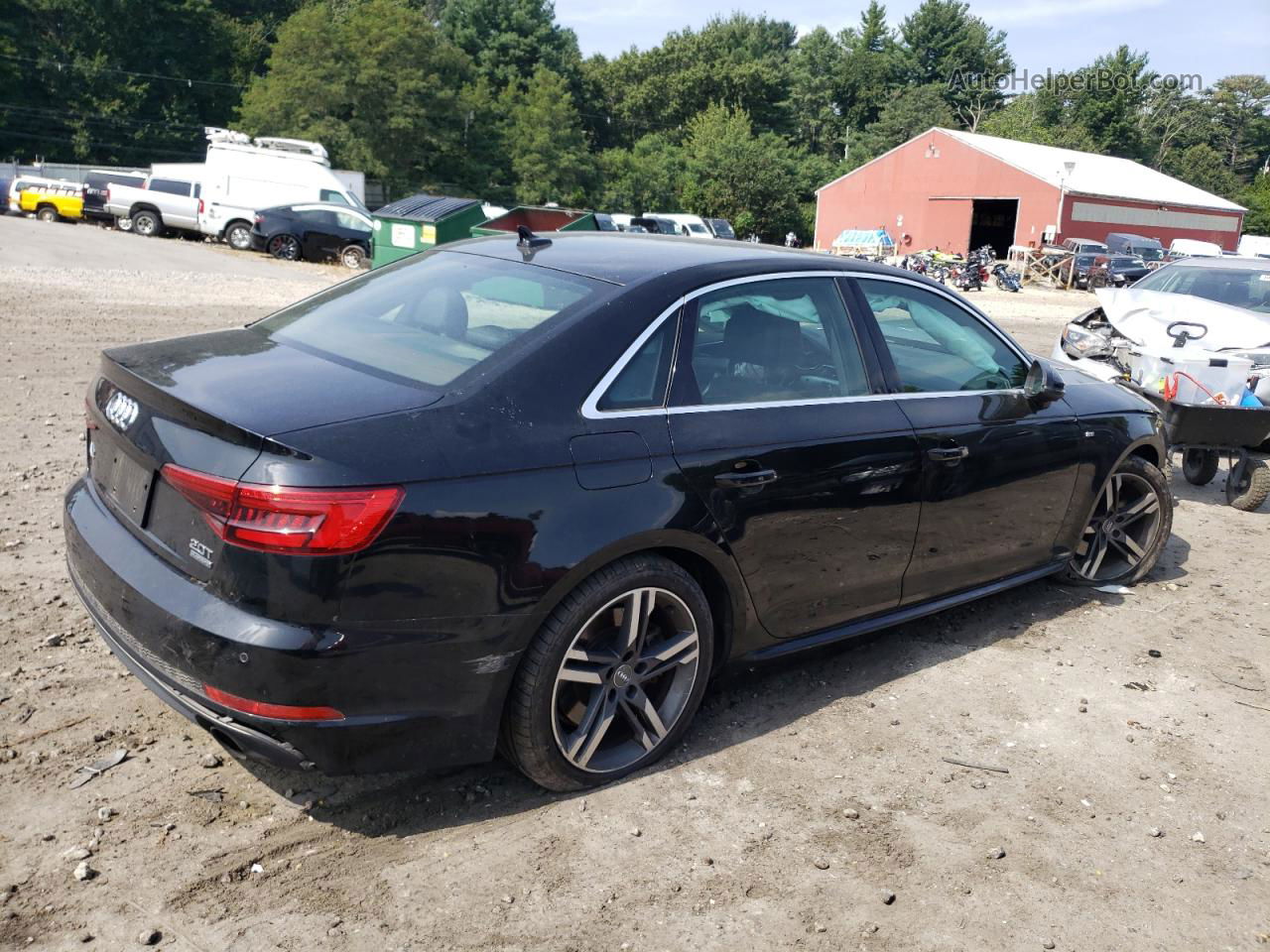 2017 Audi A4 Premium Plus Black vin: WAUENAF4XHN026494