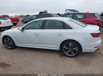 2018 Audi A4 Premium Plus White vin: WAUENAF4XJA043924