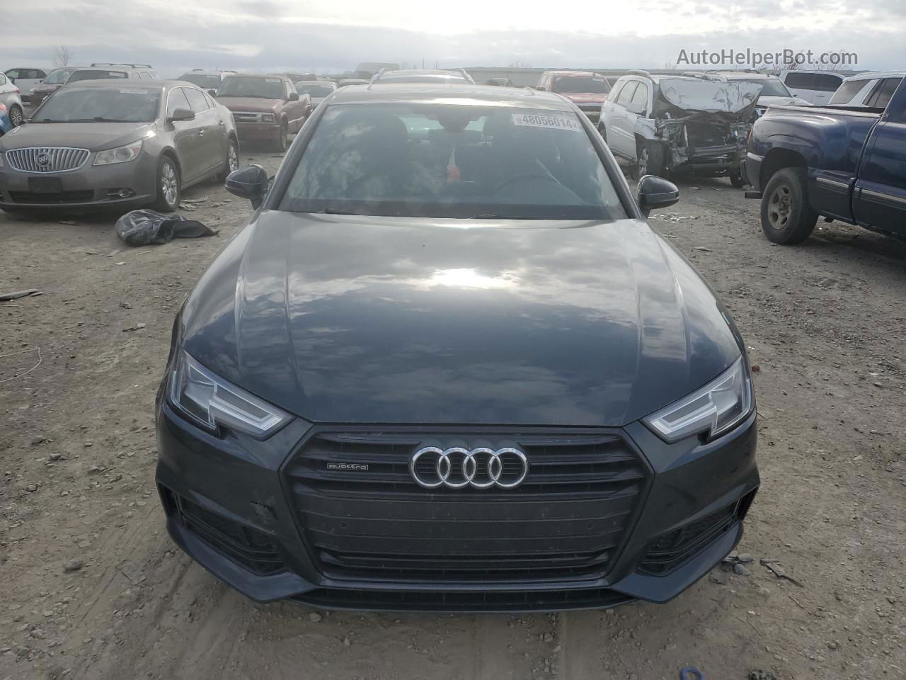 2018 Audi A4 Premium Plus Black vin: WAUENAF4XJA094906