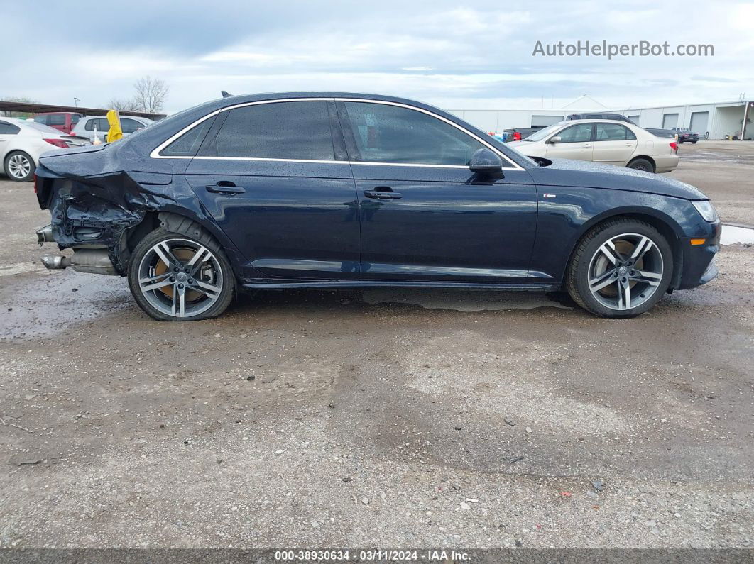 2018 Audi A4 2.0t Premium/2.0t Tech Premium Black vin: WAUENAF4XJA231133