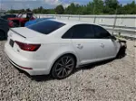 2018 Audi A4 Premium Plus White vin: WAUENAF4XJN010348