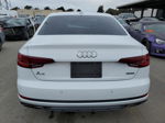 2019 Audi A4 Premium Plus White vin: WAUENAF4XKN014353