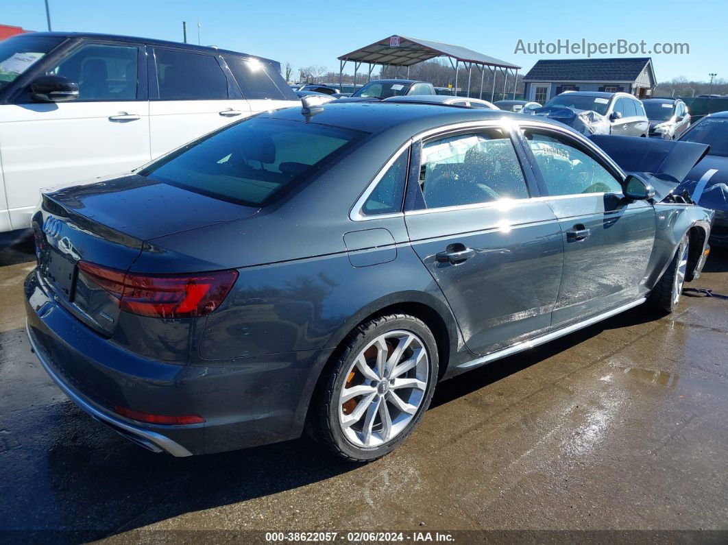 2019 Audi A4 45 Premium Черный vin: WAUENBF44KN019148