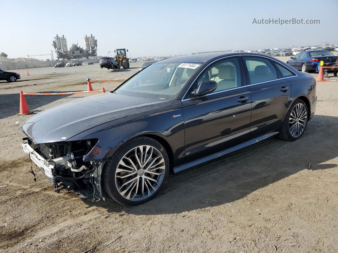 2017 Audi A6 Premium Plus Black vin: WAUF2AFC0HN007490