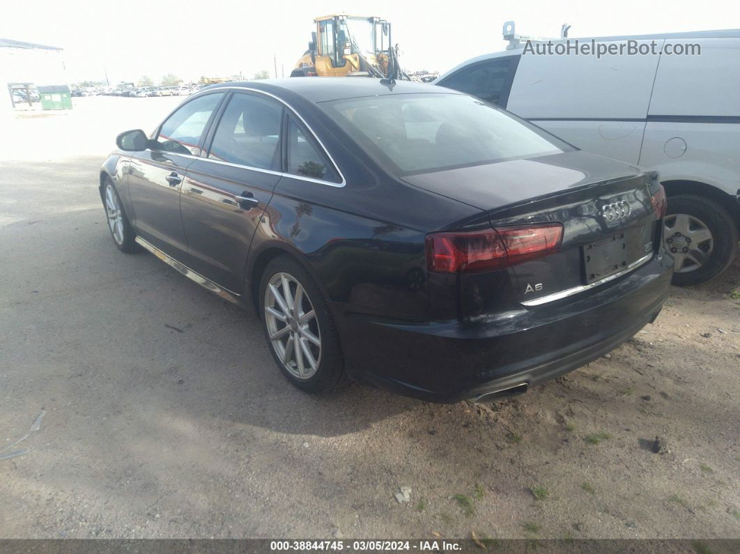 2017 Audi A6 3.0t Premium Plus Синий vin: WAUF2AFC2HN041530