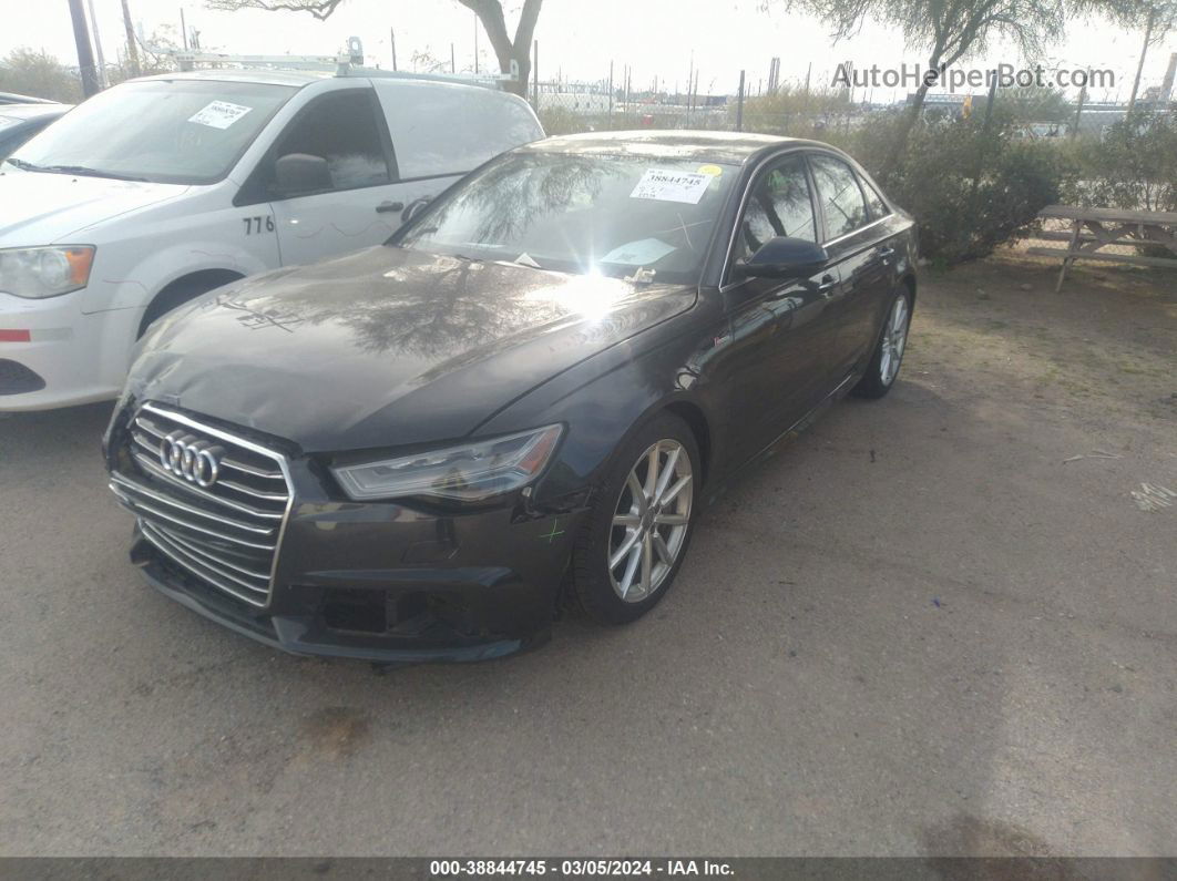 2017 Audi A6 3.0t Premium Plus Blue vin: WAUF2AFC2HN041530