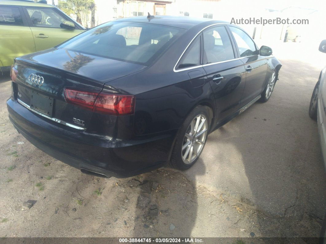 2017 Audi A6 3.0t Premium Plus Blue vin: WAUF2AFC2HN041530