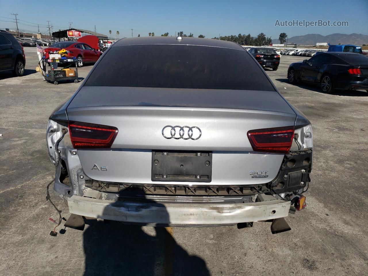 2017 Audi A6 Premium Plus Silver vin: WAUF2AFC4HN037625