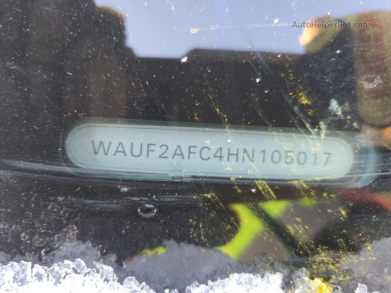 2017 Audi A6 Premium Plus Silver vin: WAUF2AFC4HN105017