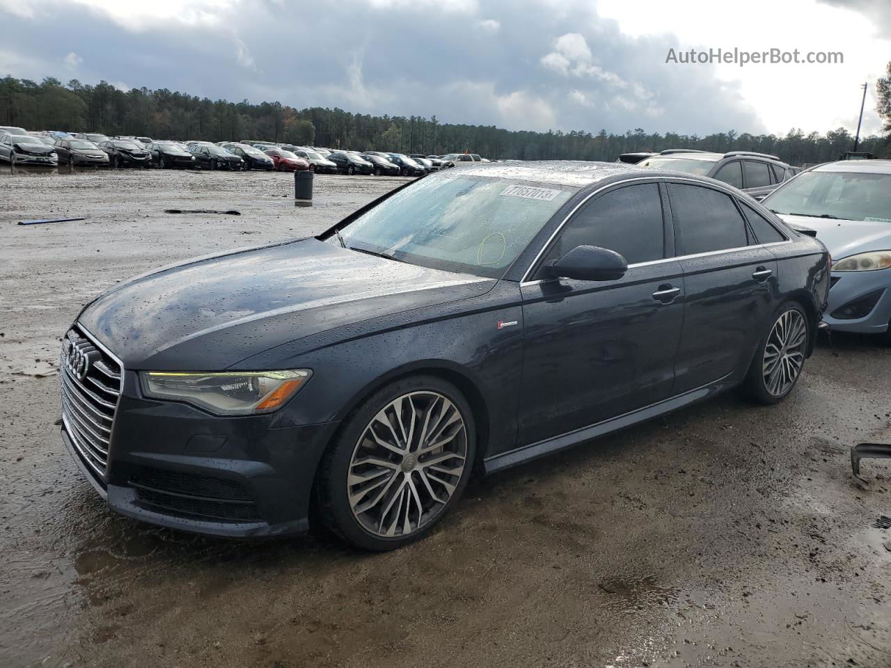 2017 Audi A6 Premium Plus Blue vin: WAUF2AFC6HN083070