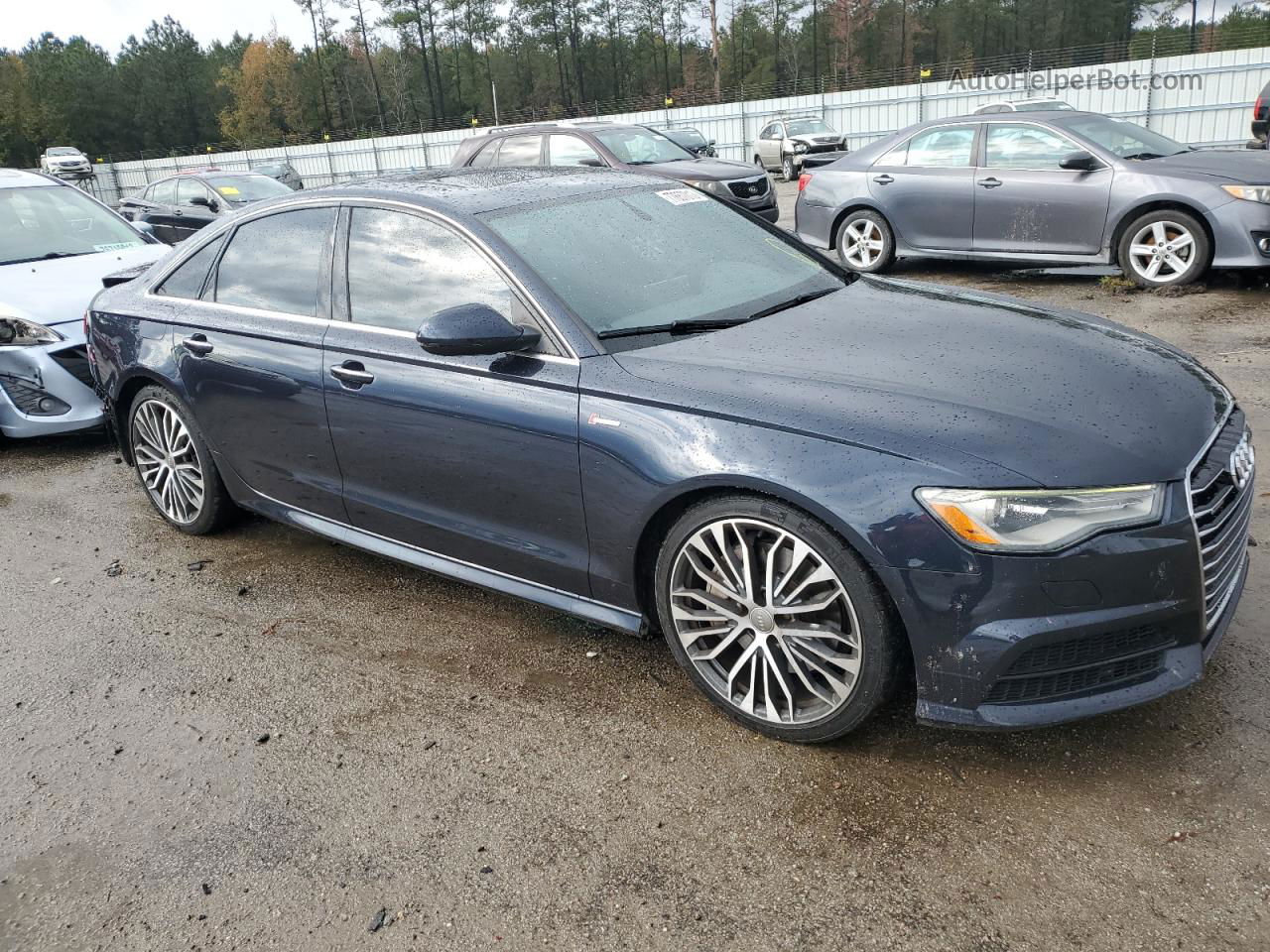 2017 Audi A6 Premium Plus Blue vin: WAUF2AFC6HN083070