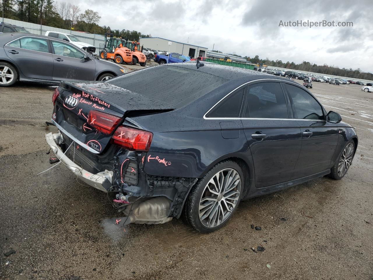 2017 Audi A6 Premium Plus Blue vin: WAUF2AFC6HN083070