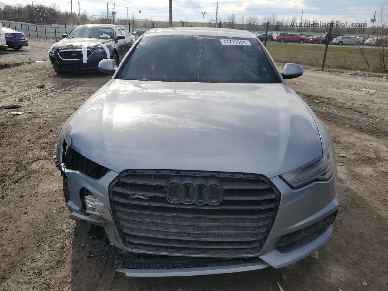 2017 Audi A6 Premium Plus Silver vin: WAUF2AFC7HN015599