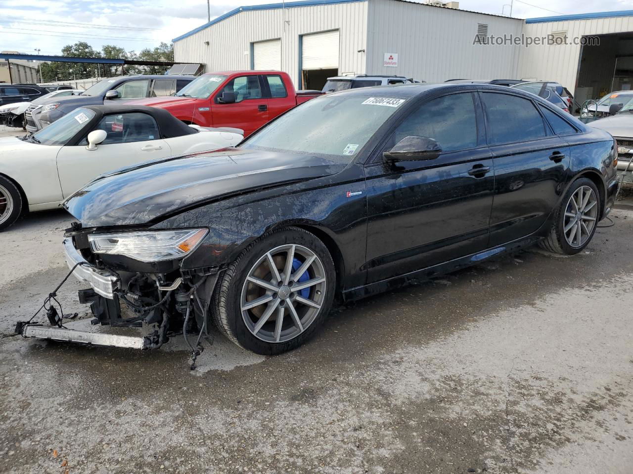 2017 Audi A6 Premium Plus Black vin: WAUF2AFC8HN072359