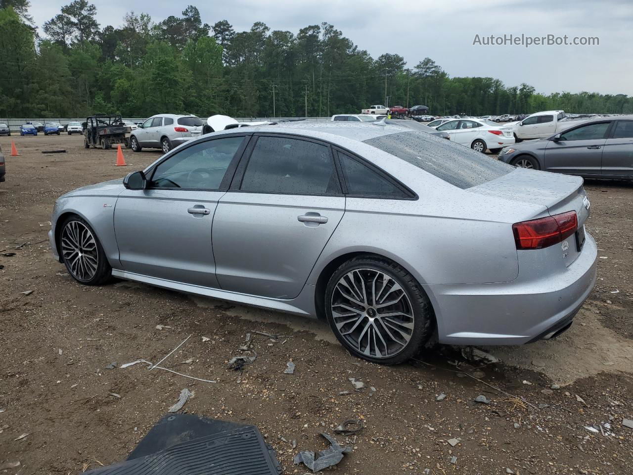 2017 Audi A6 Premium Plus Silver vin: WAUF2AFC9HN021260