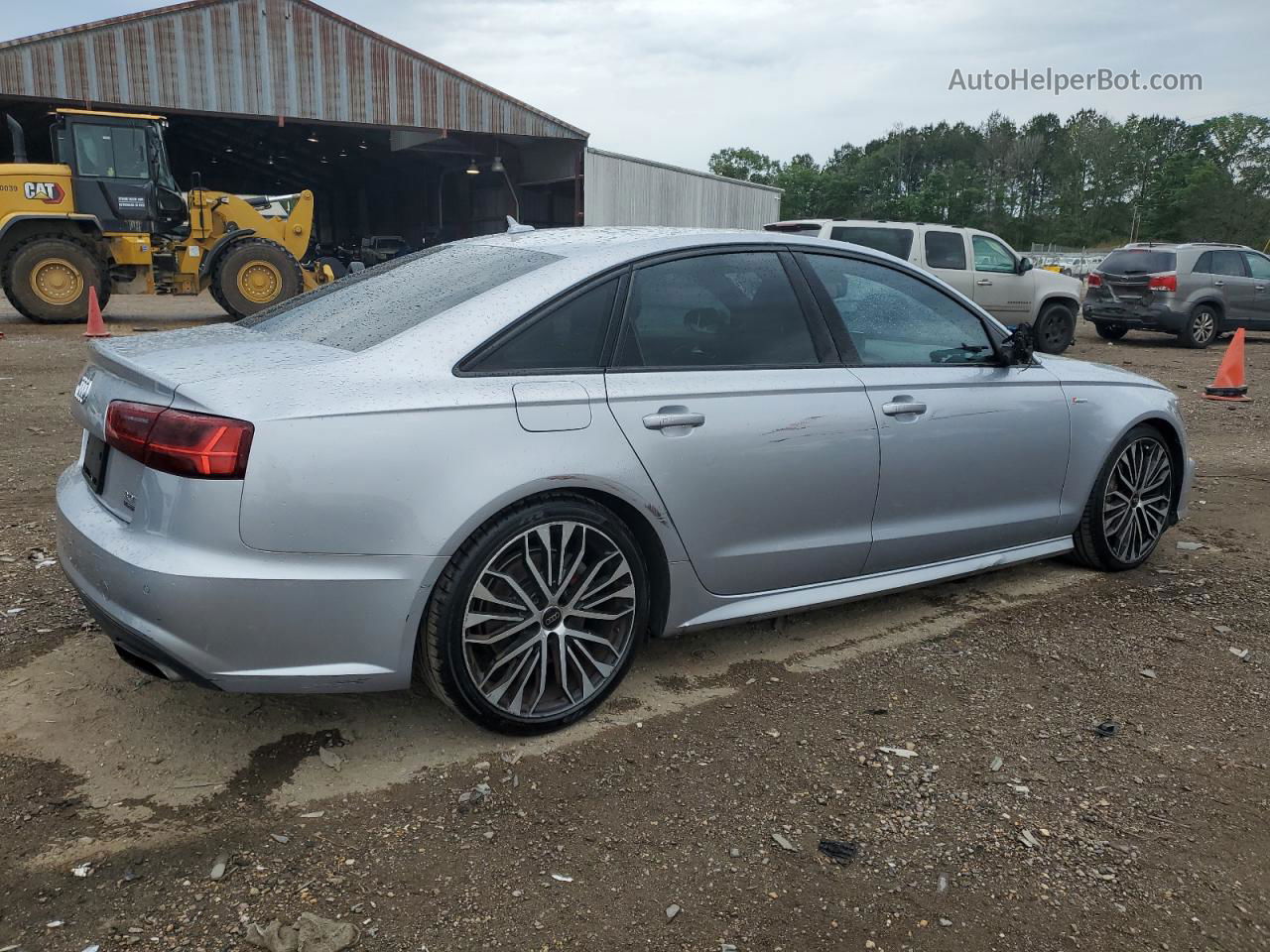 2017 Audi A6 Premium Plus Silver vin: WAUF2AFC9HN021260