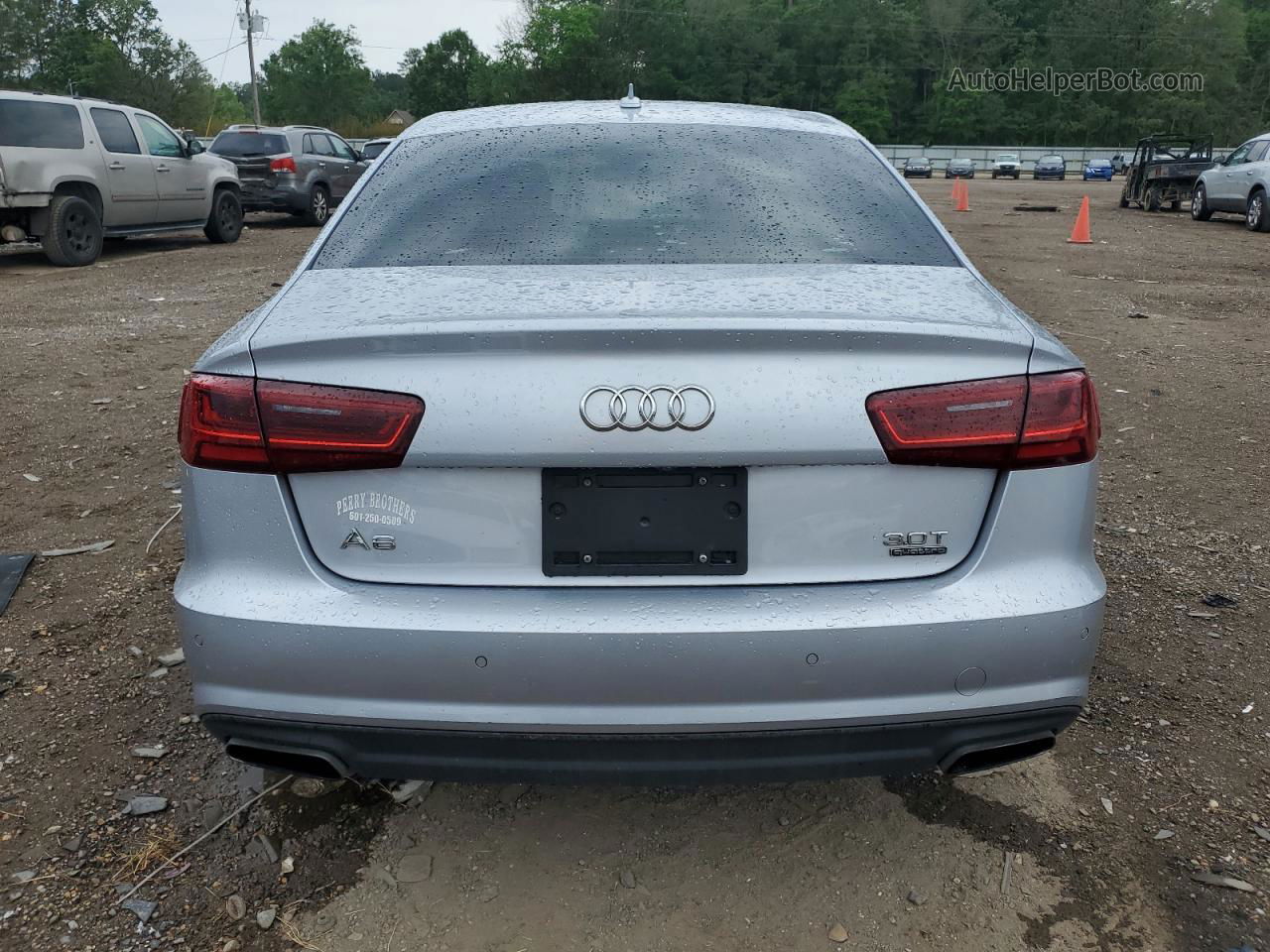 2017 Audi A6 Premium Plus Silver vin: WAUF2AFC9HN021260