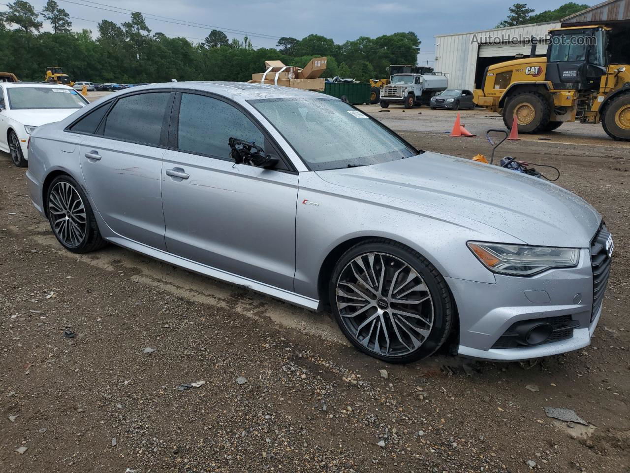 2017 Audi A6 Premium Plus Silver vin: WAUF2AFC9HN021260