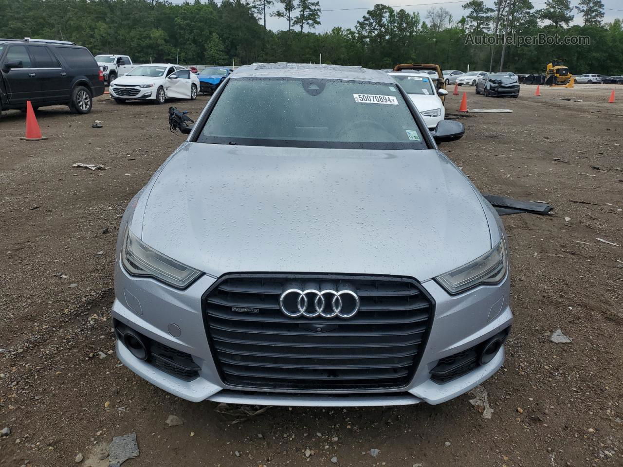 2017 Audi A6 Premium Plus Silver vin: WAUF2AFC9HN021260