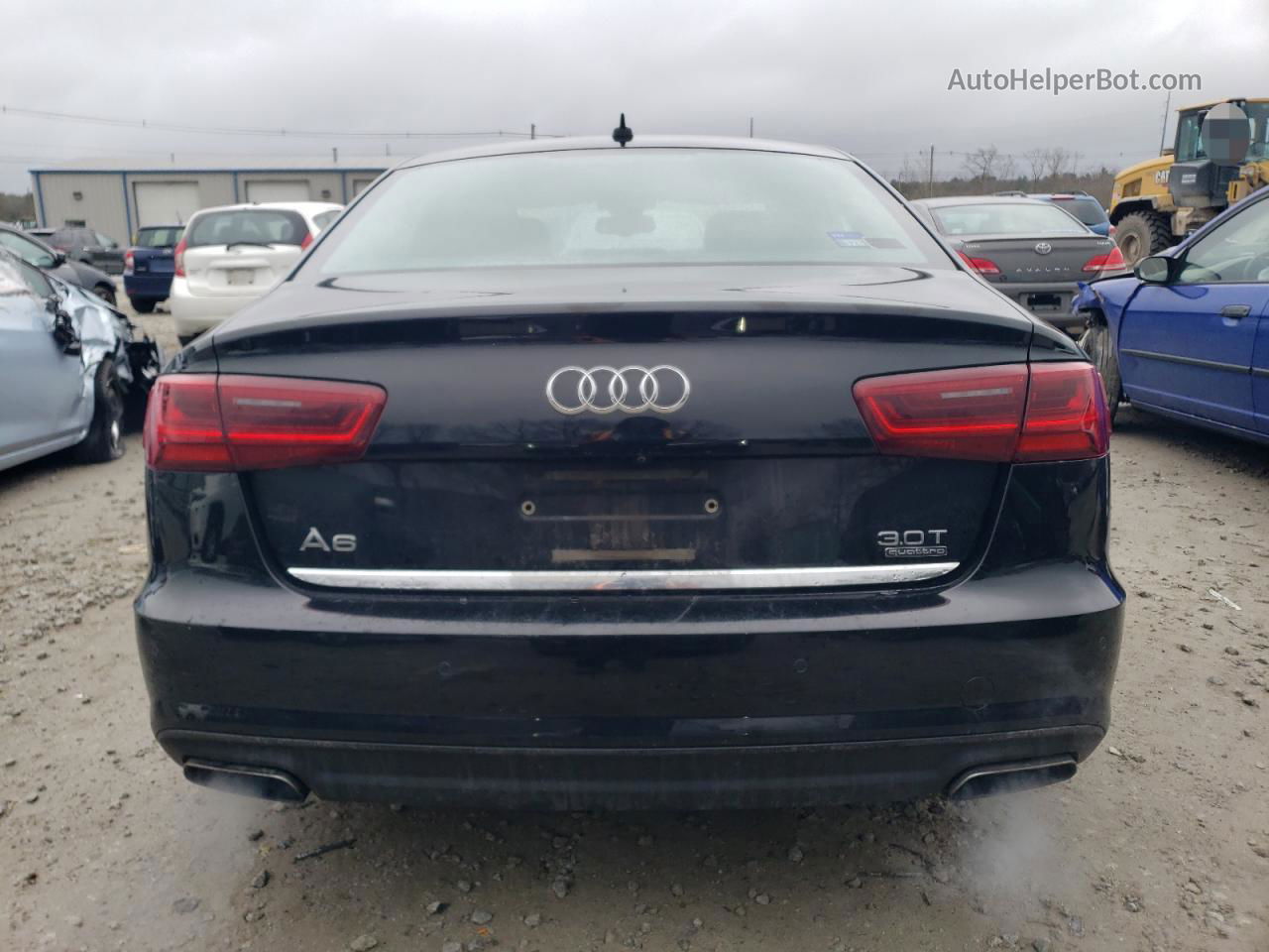 2017 Audi A6 Premium Plus Black vin: WAUF2AFC9HN114697