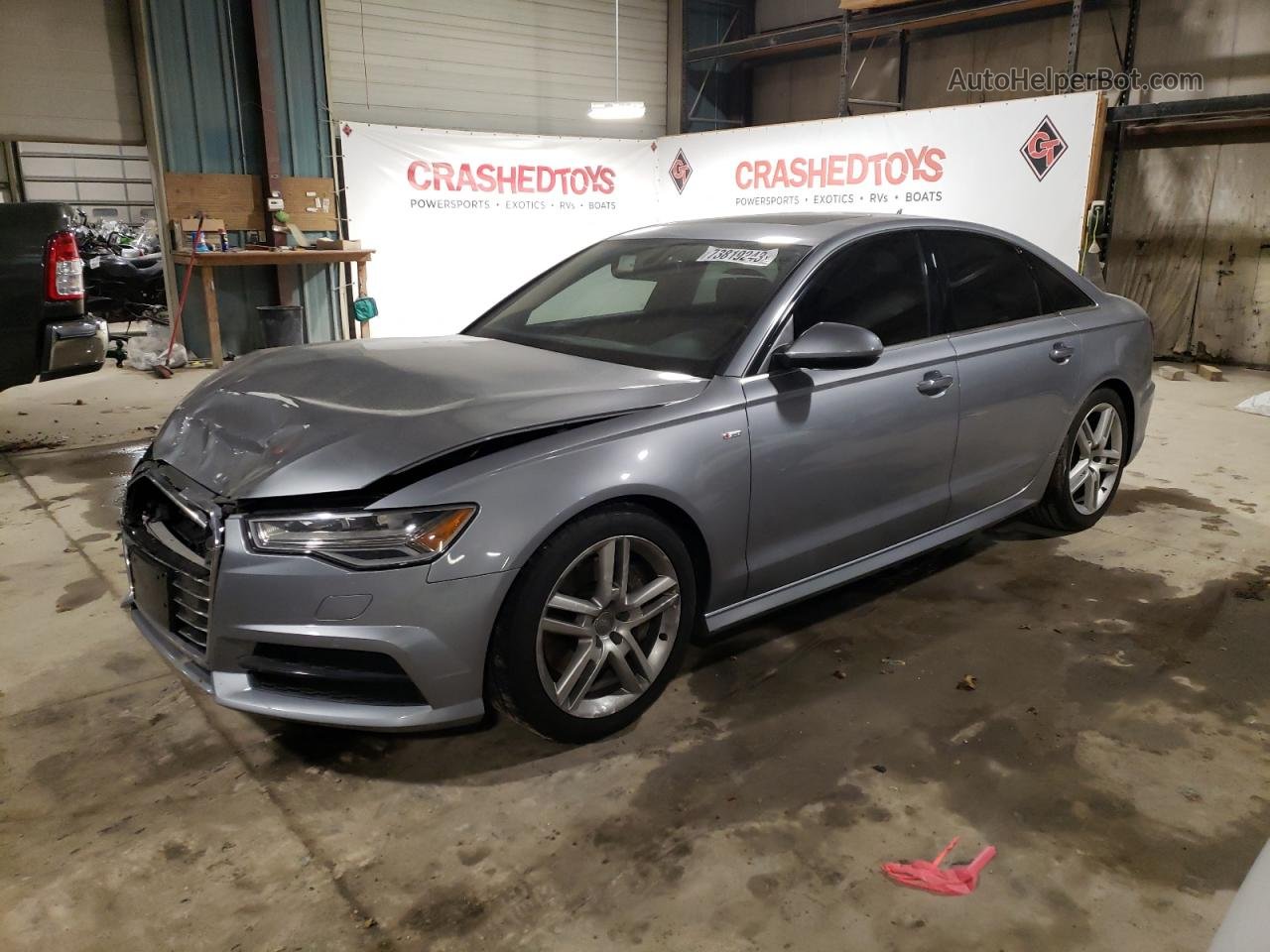 2017 Audi A6 Premium Gray vin: WAUF8AFC1HN068751