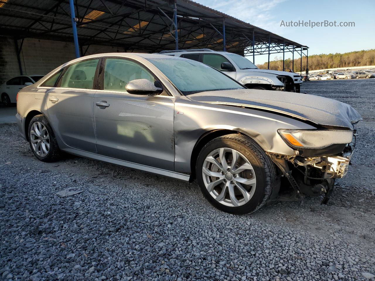 2017 Audi A6 Premium Silver vin: WAUF8AFC1HN109332