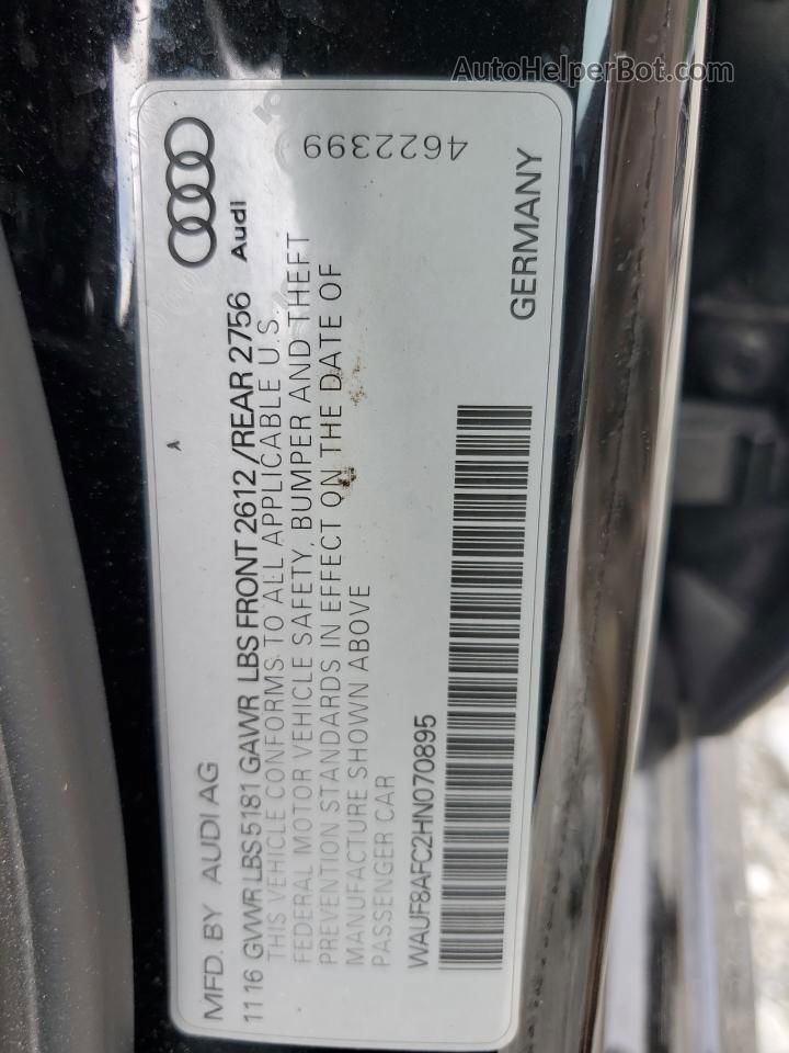 2017 Audi A6 Premium Black vin: WAUF8AFC2HN070895
