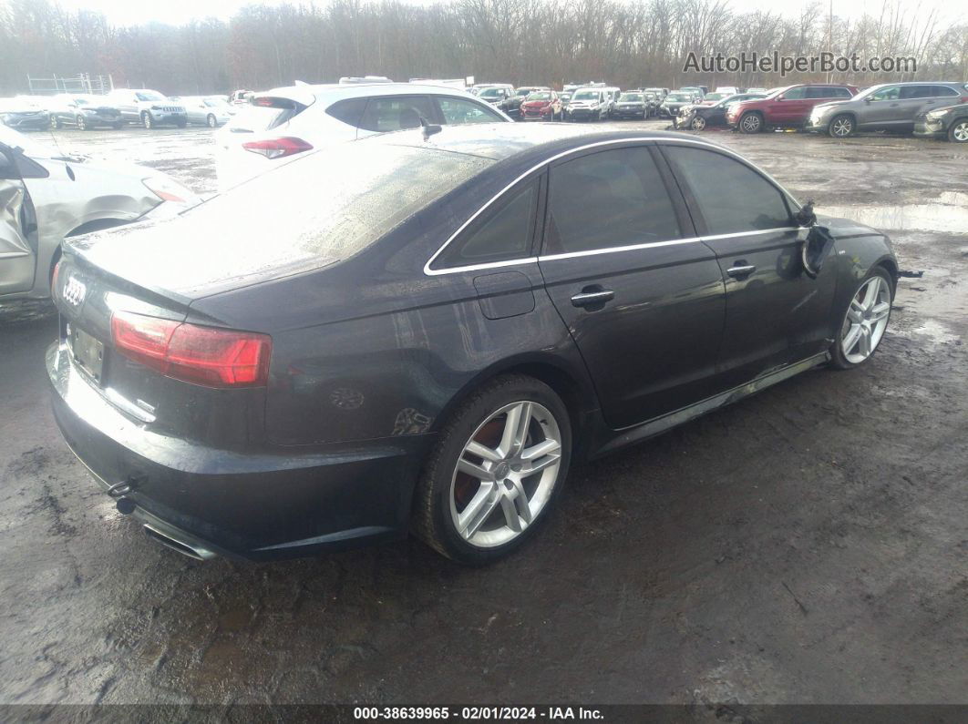 2017 Audi A6 2.0t Premium Синий vin: WAUF8AFC2HN077183