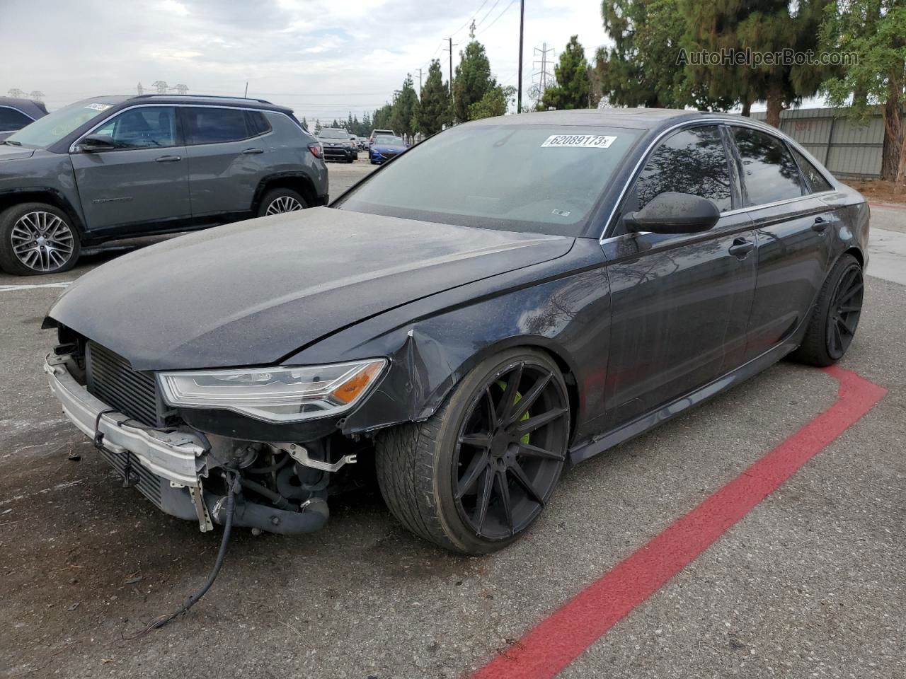 2017 Audi A6 Premium Gray vin: WAUF8AFC3HN068296