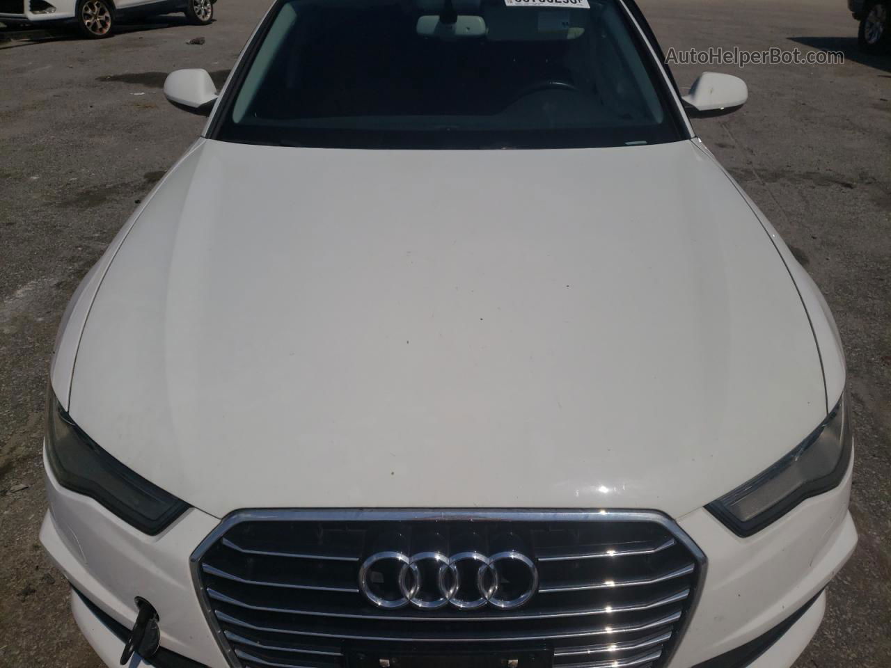 2017 Audi A6 Premium White vin: WAUF8AFC4HN038031