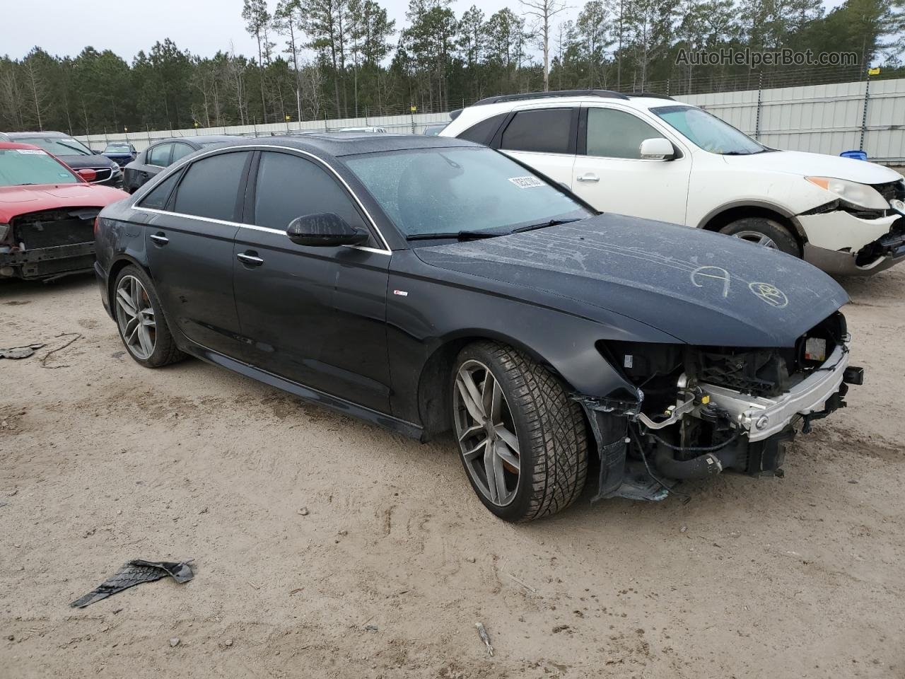 2017 Audi A6 Premium Black vin: WAUF8AFC5HN047644