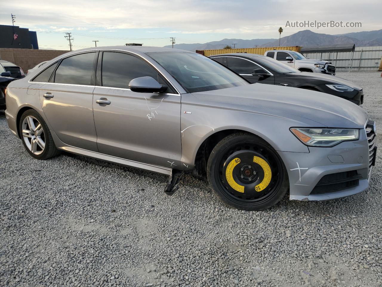 2017 Audi A6 Premium Gray vin: WAUF8AFC7HN075252