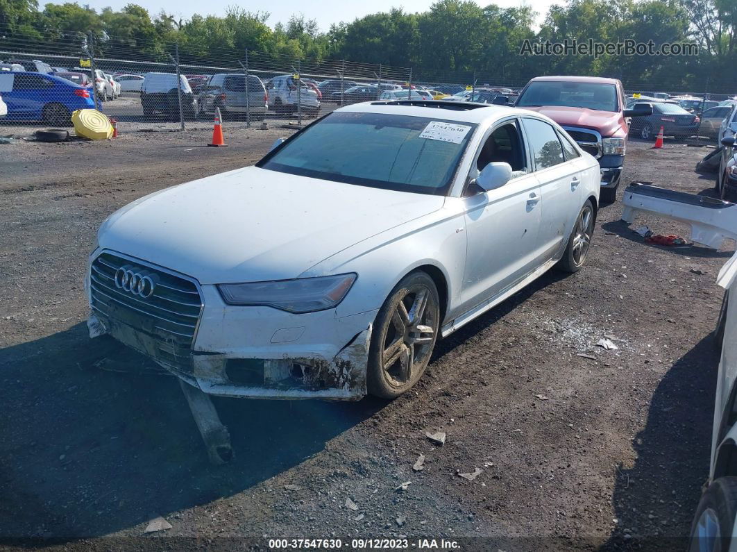 2017 Audi A6 2.0t Premium White vin: WAUF8AFC8HN067113