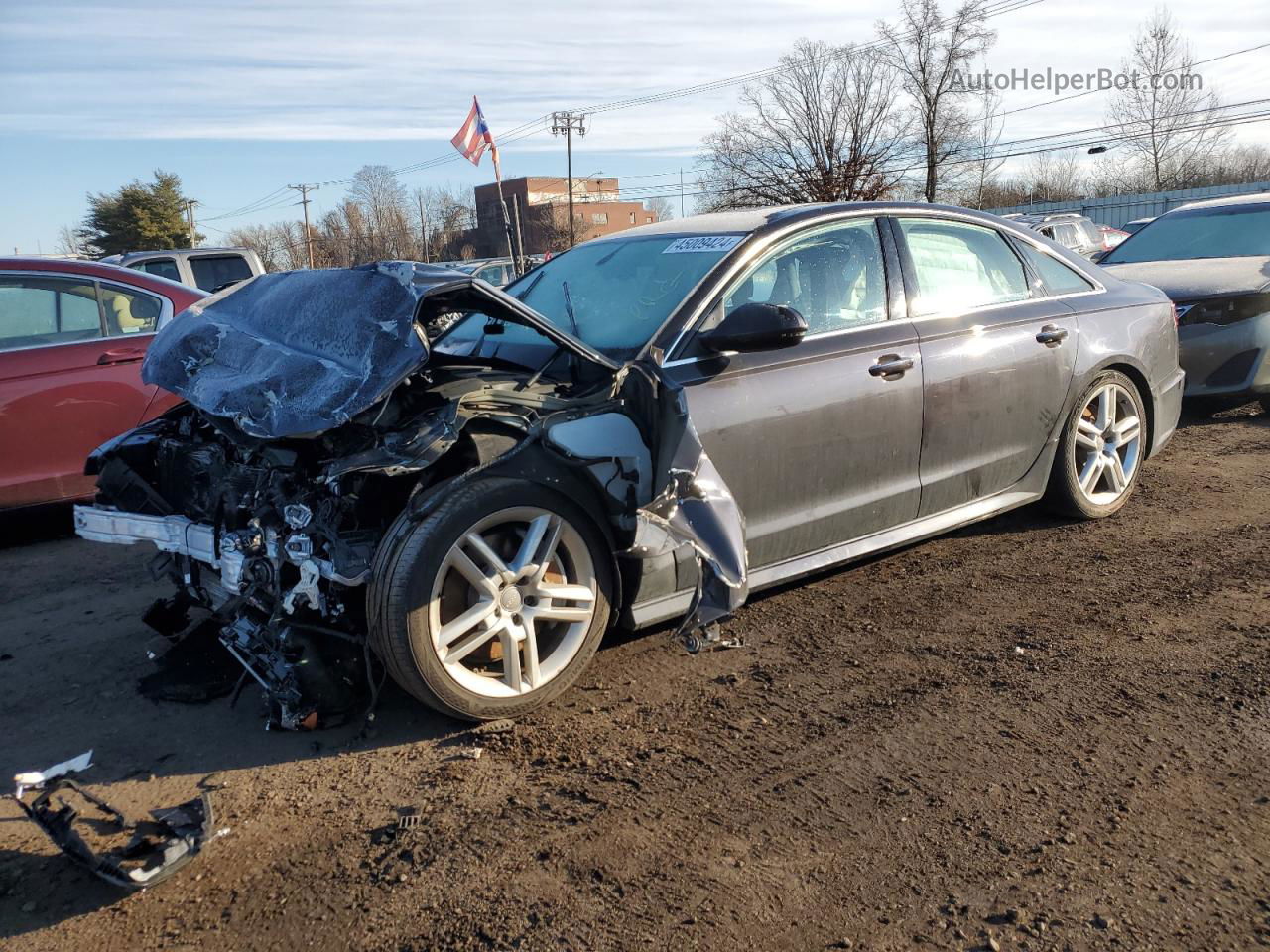 2017 Audi A6 Premium Black vin: WAUF8AFC8HN068746